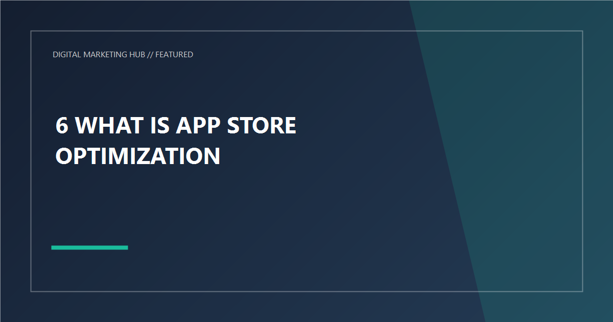 What is App Store Optimization?