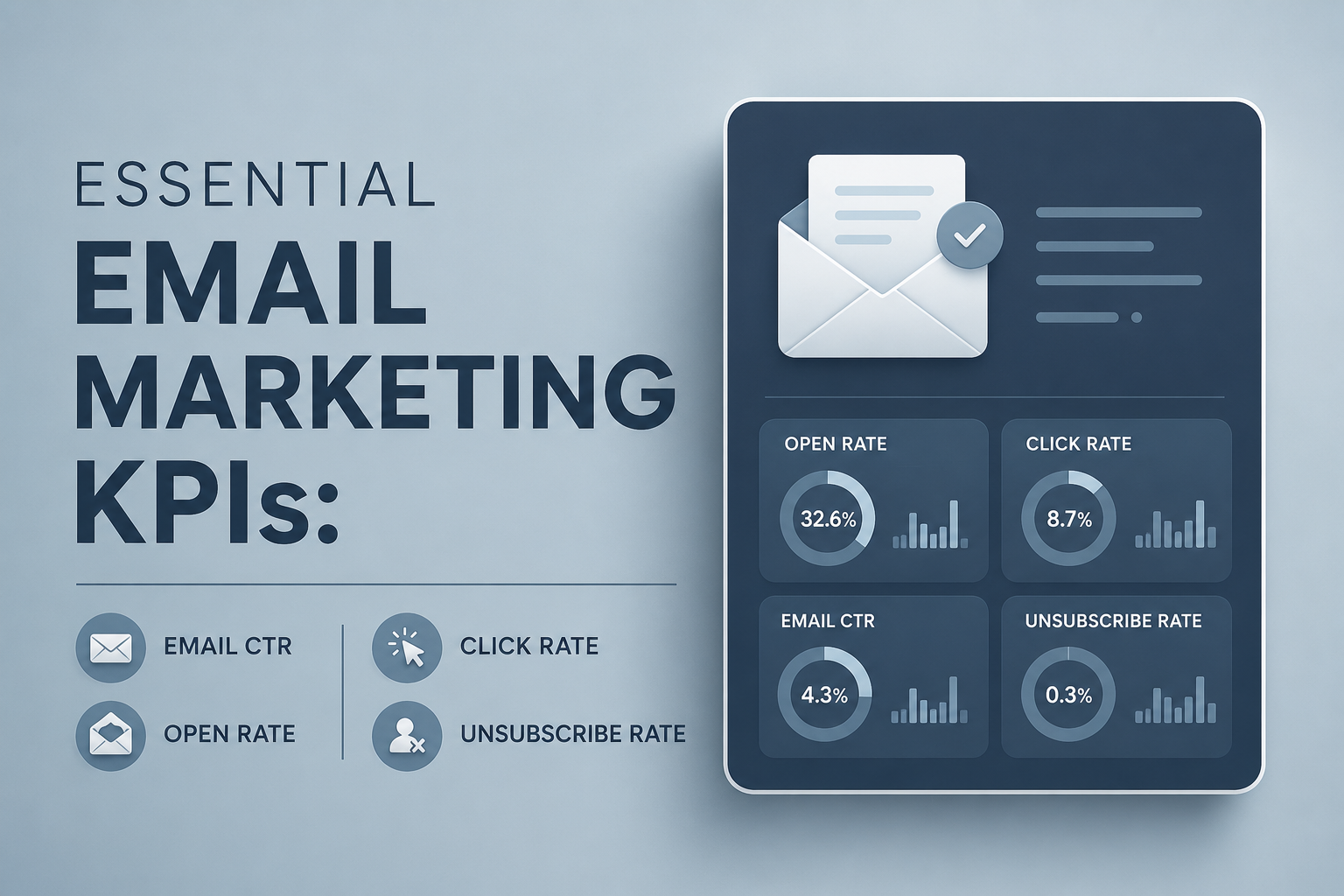 Essential Email Marketing KPIs: Email CTR, Unsubscribe Rate, Open Rate, Click Rate and More