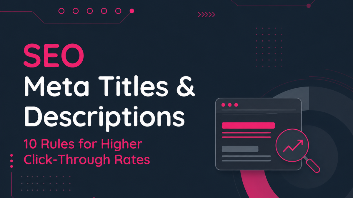 SEO Meta Titles & Descriptions: 10 Rules for Higher Click-Through Rates