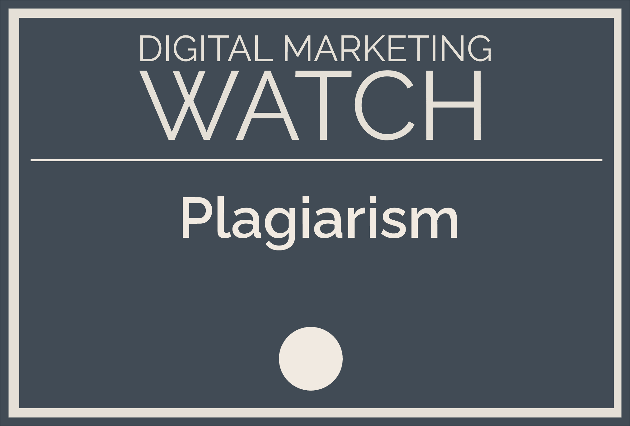 Plagiarism