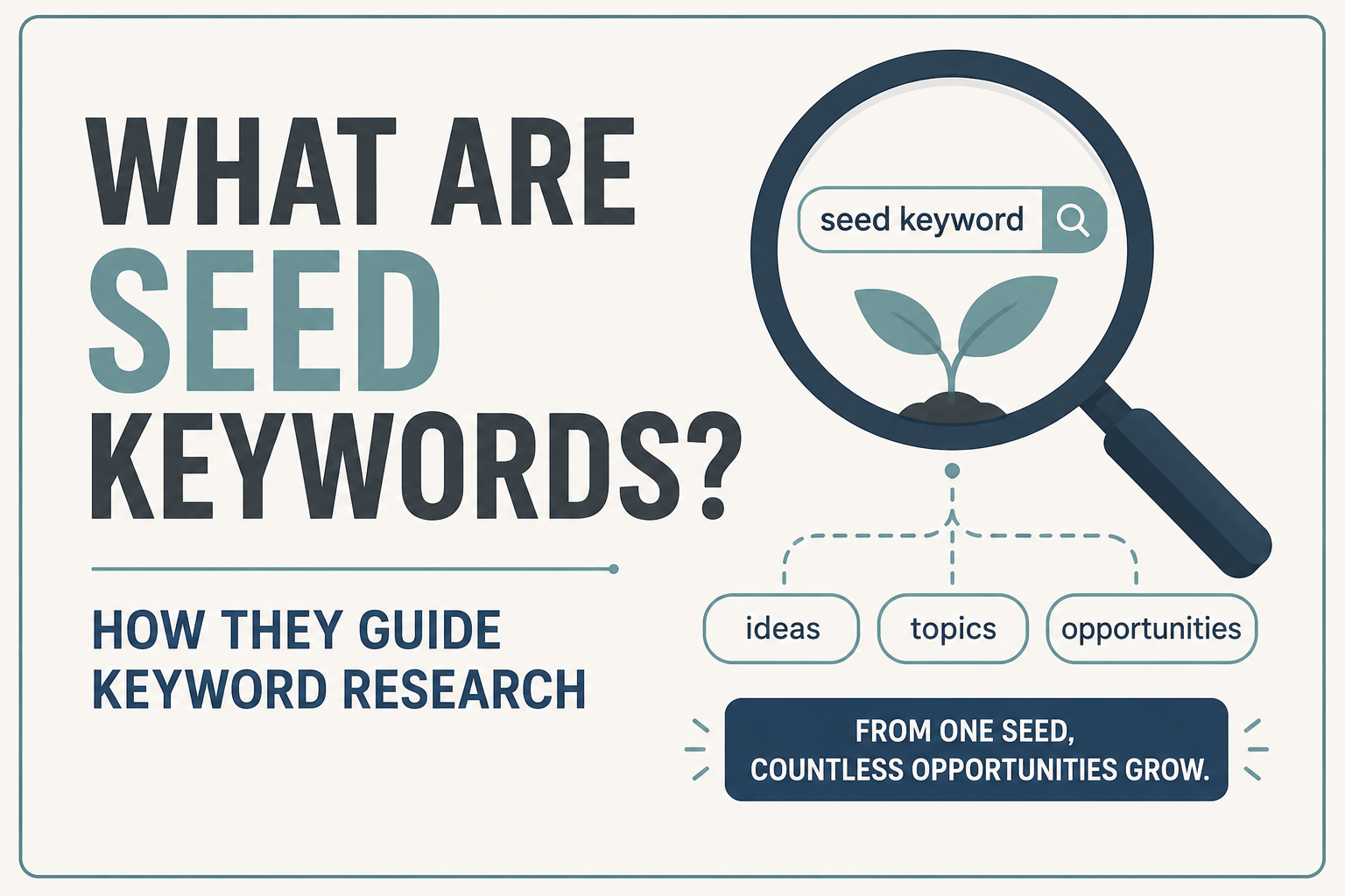 What Are Seed Keywords? How They Guide Keyword Research