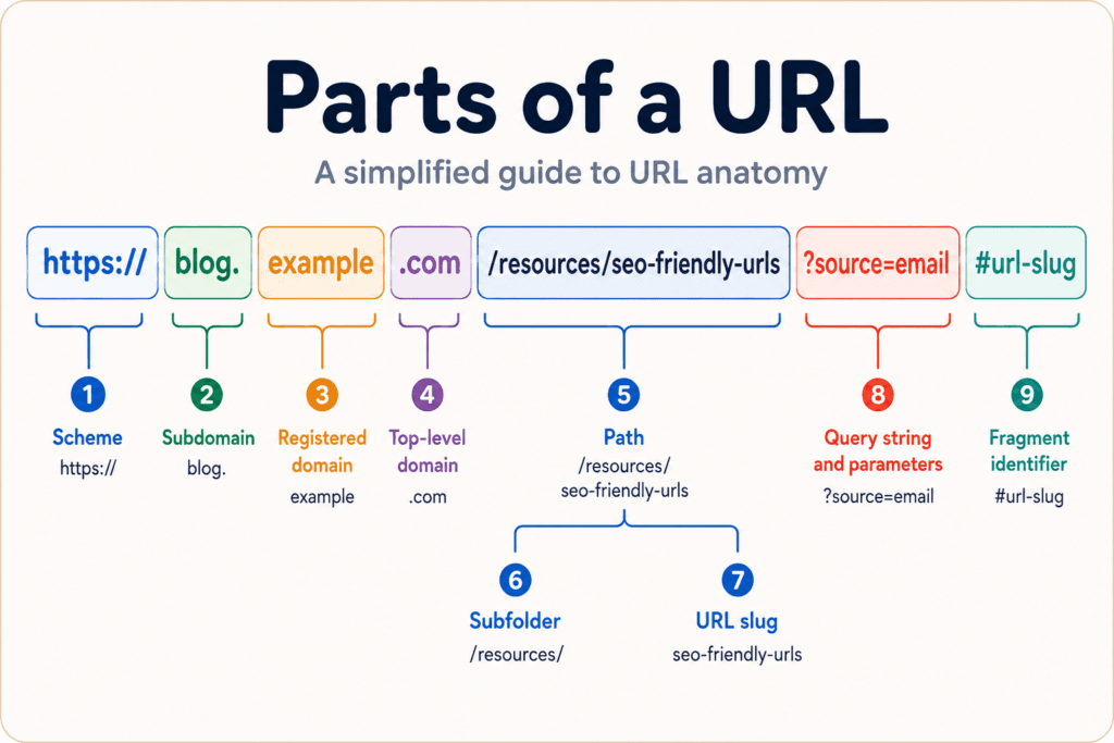 URLs Parts and Structure
