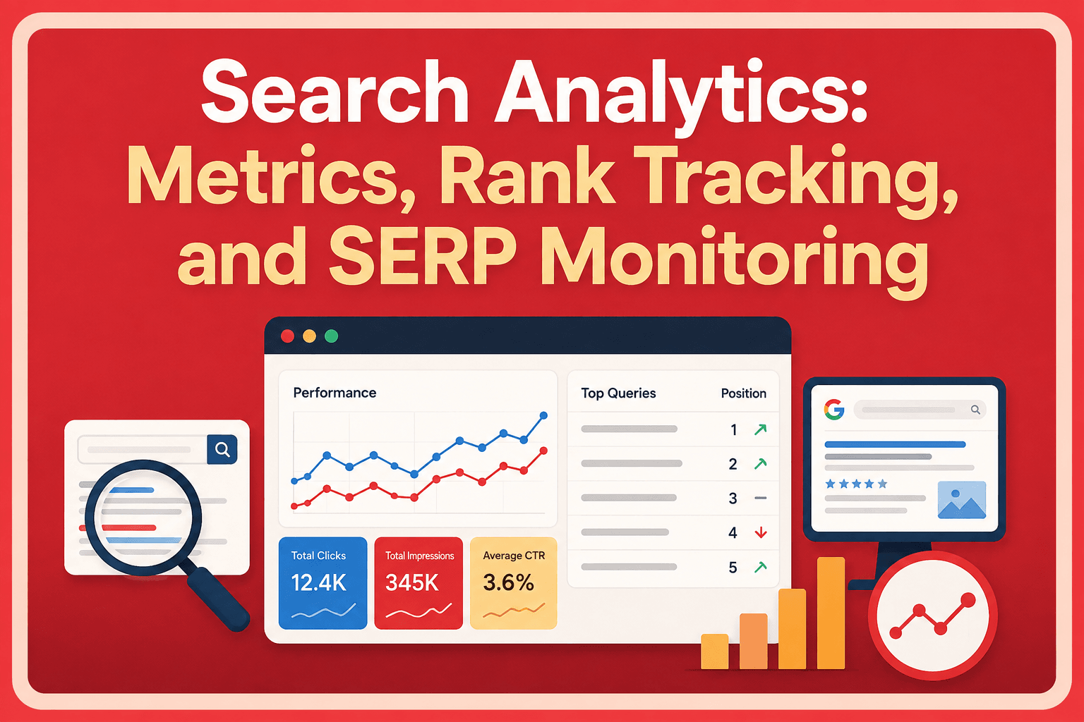 Search Analytics: Metrics, Rank Tracking, and SERP Monitoring
