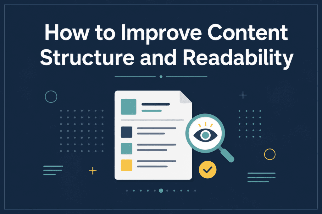 How to Improve Content Structure and Readability