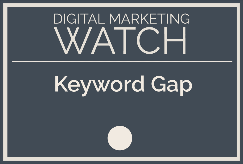 Featured image for the glossary entry, Keyword Gap