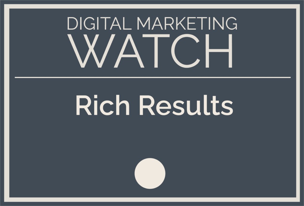 Featured image for the glossary entry, Rich Results