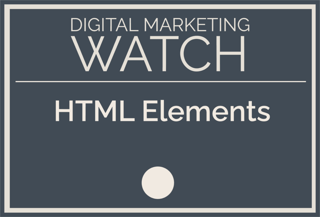 Featured image for the glossary entry, HTML Elements