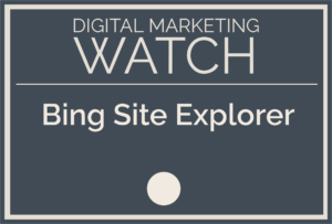 Bing Site Explorer