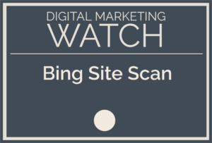 Bing Site Scan