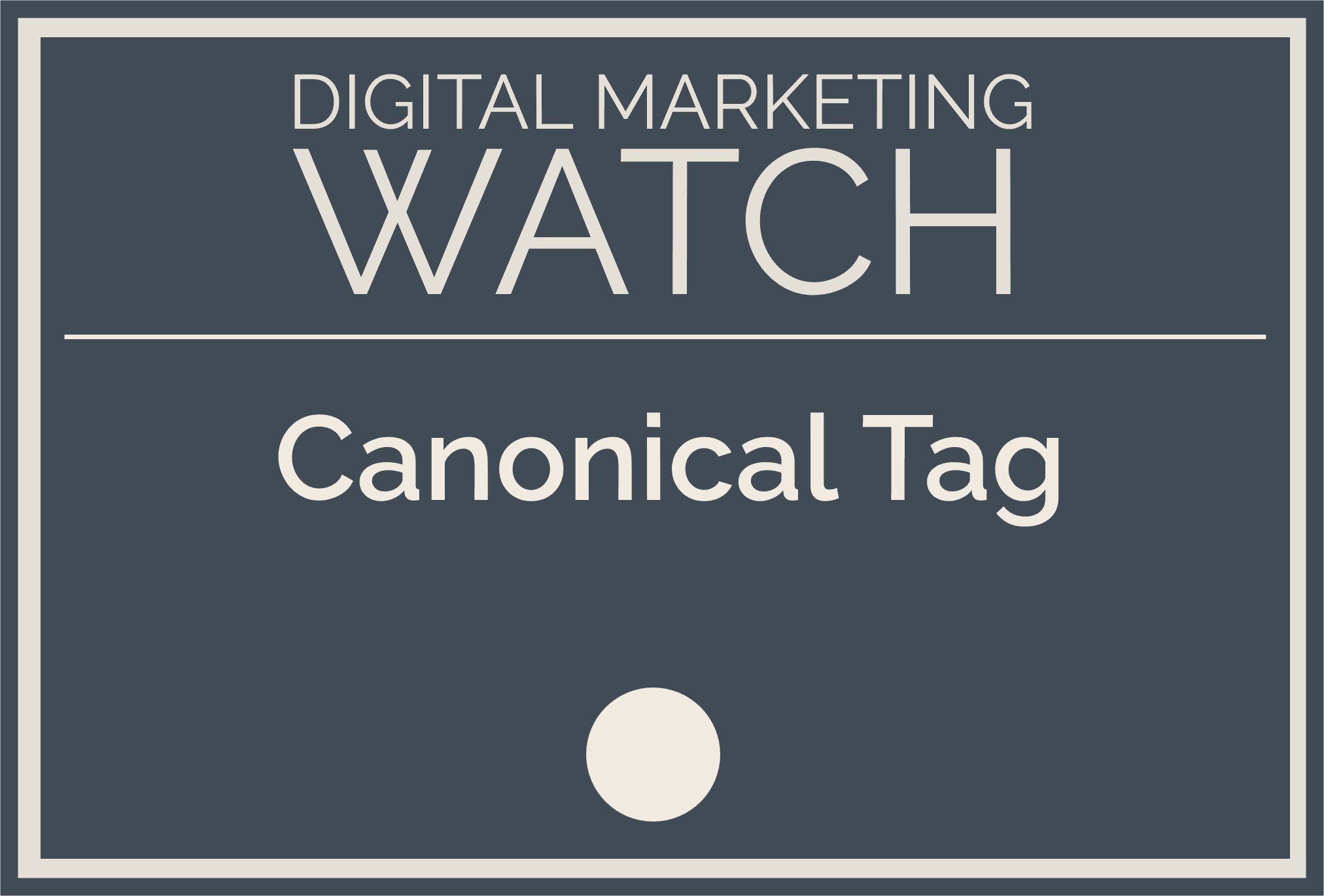 Canonical Tag