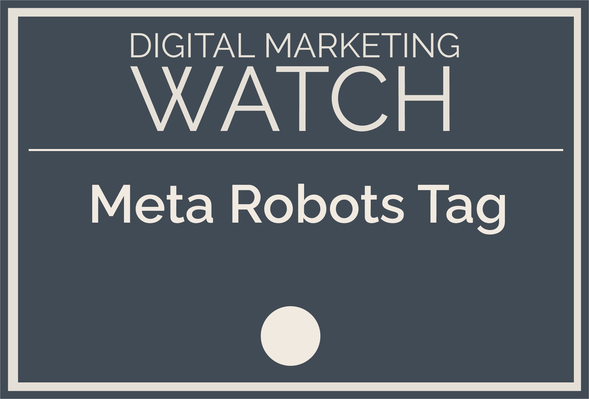 Robots Meta Tag