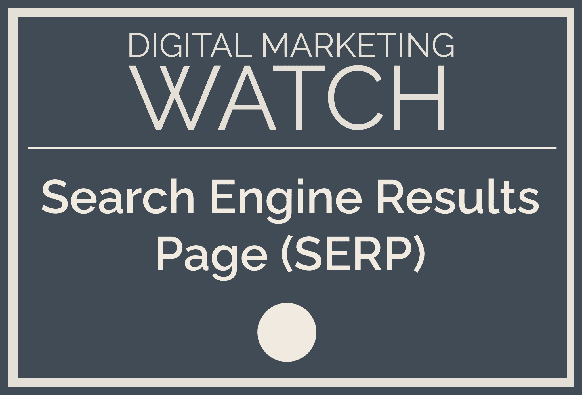 Search Engine Results Page (SERP)