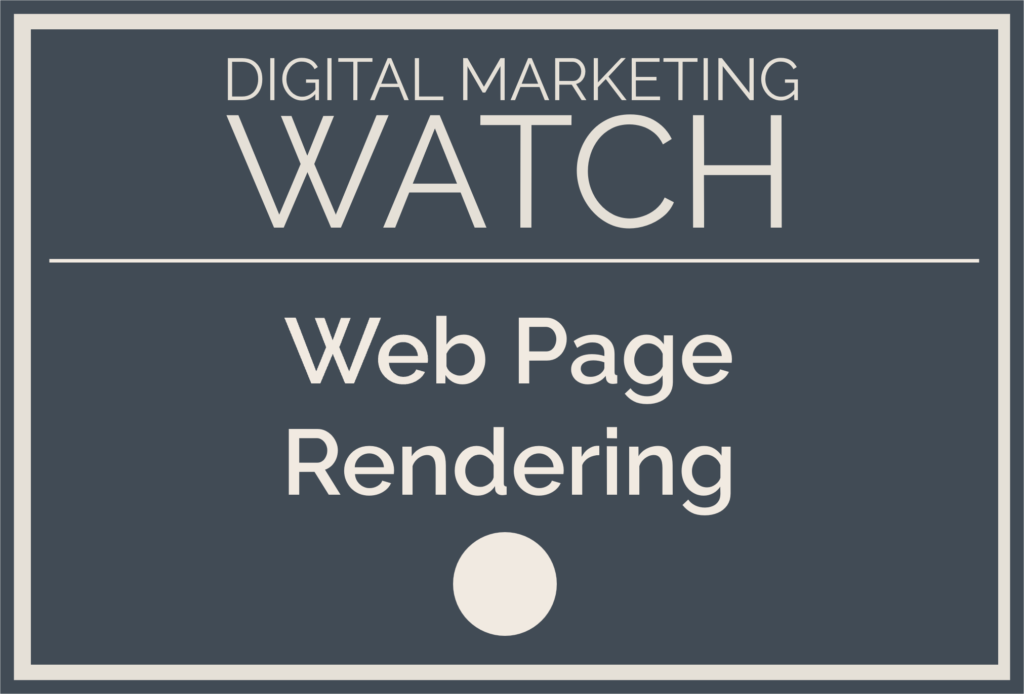 Featured image for the glossary entry "Web Page Rendering"