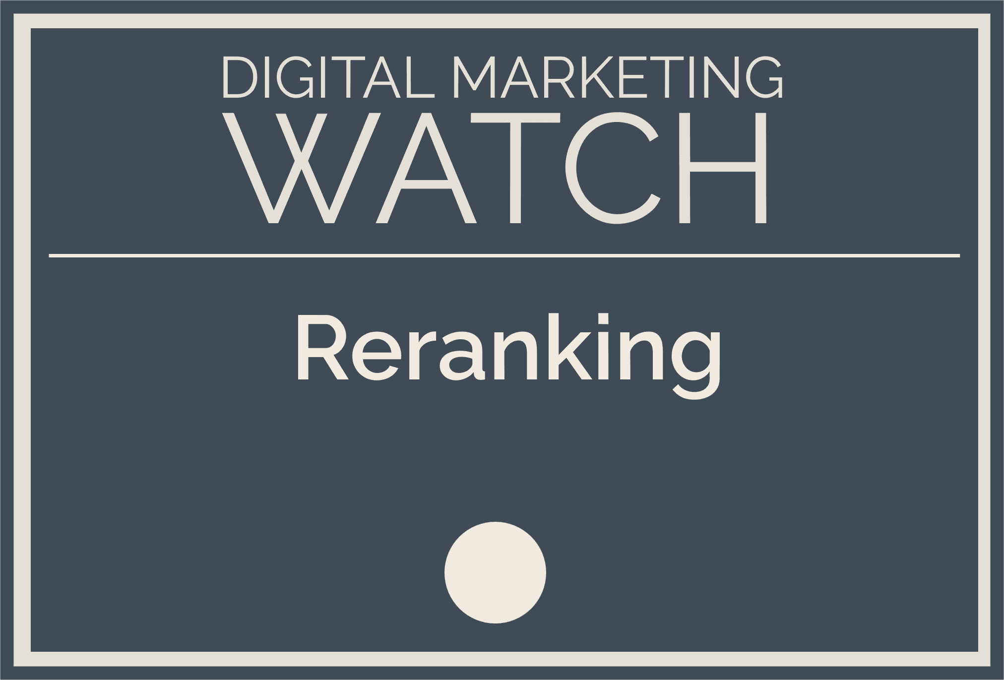 Reranking