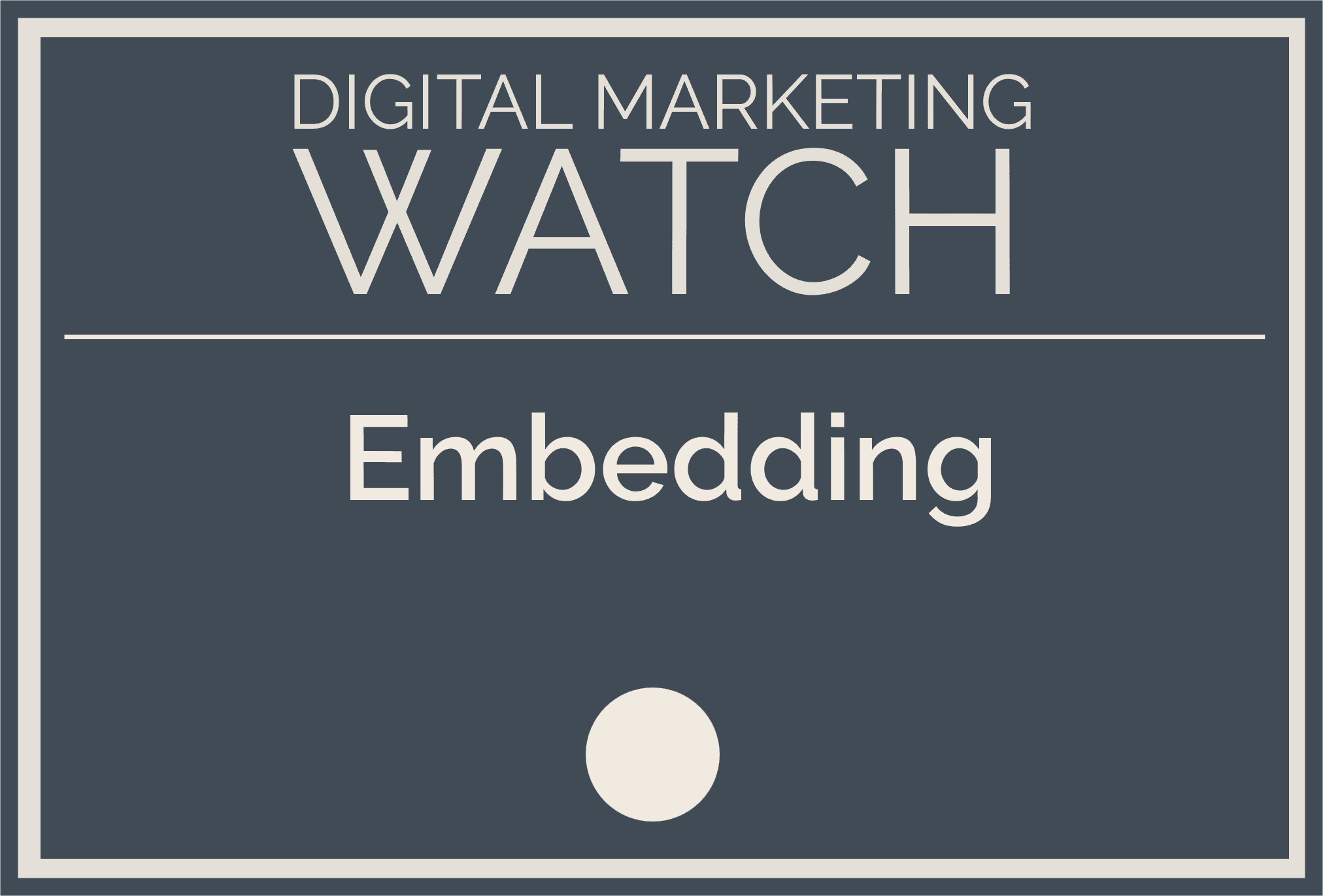 Embedding